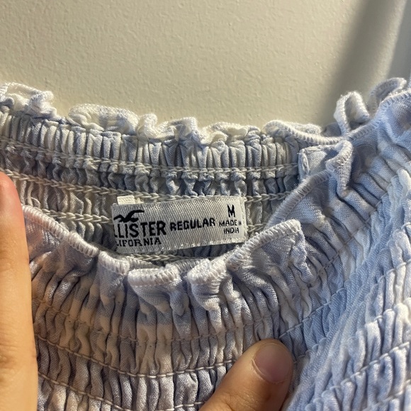 Hollister Light Blue Mini Dress - Picture 2 of 12